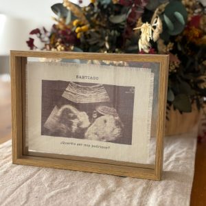 Revelado marco transparente